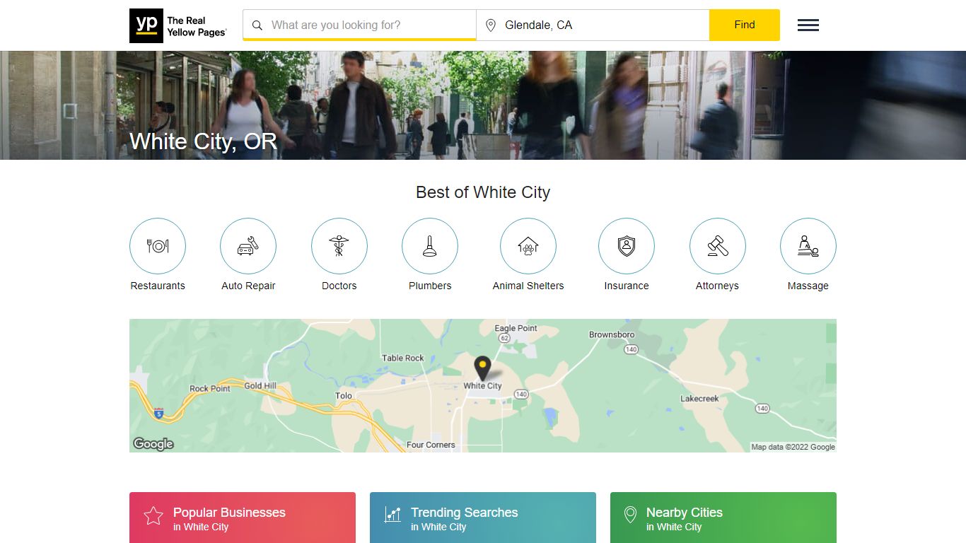 The Real Yellow Pages® - White City, OR Directory - YP.com